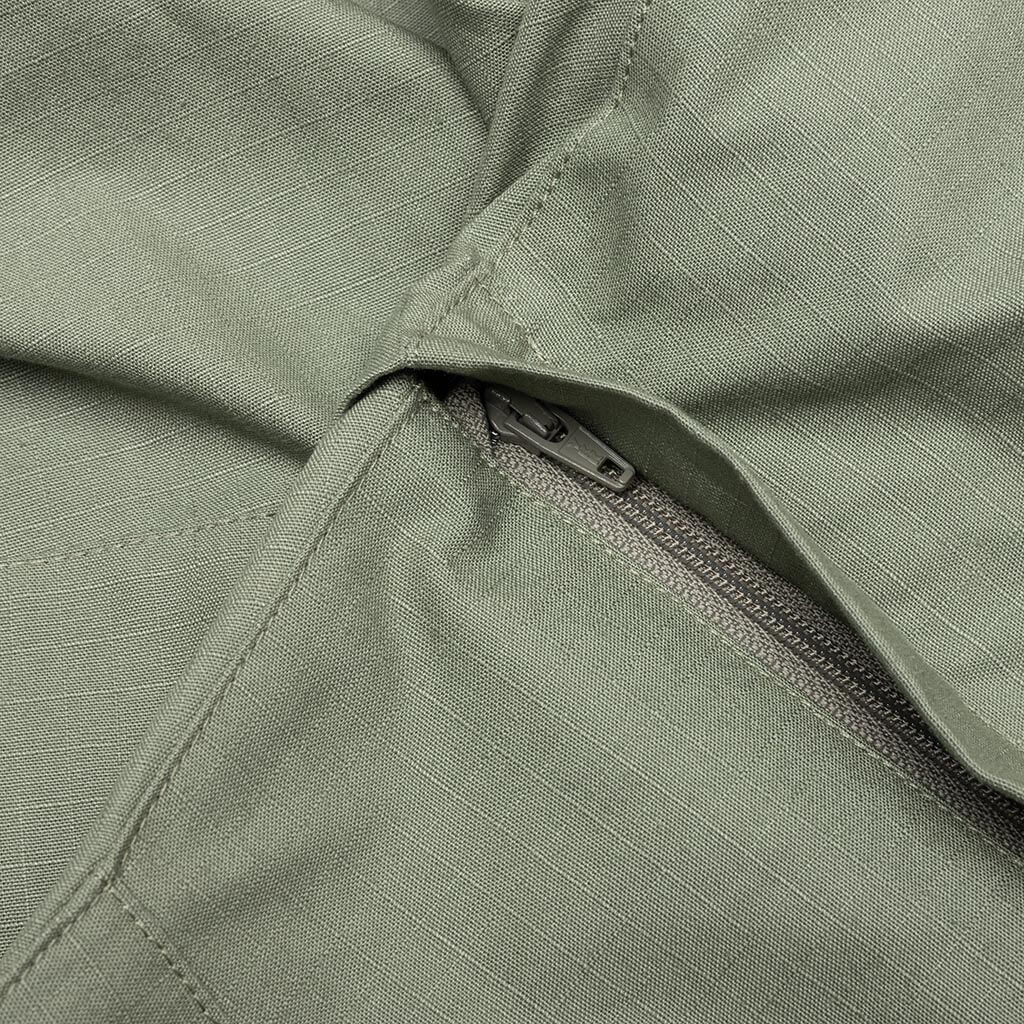 Ripstop Zip Cargo Pant Olive