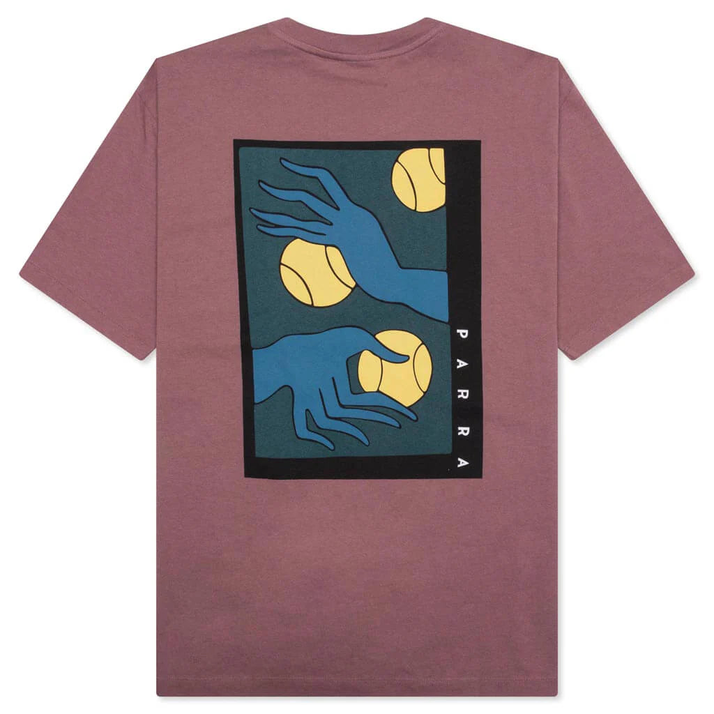 Ball Catcher T Shirt Dusty Rose