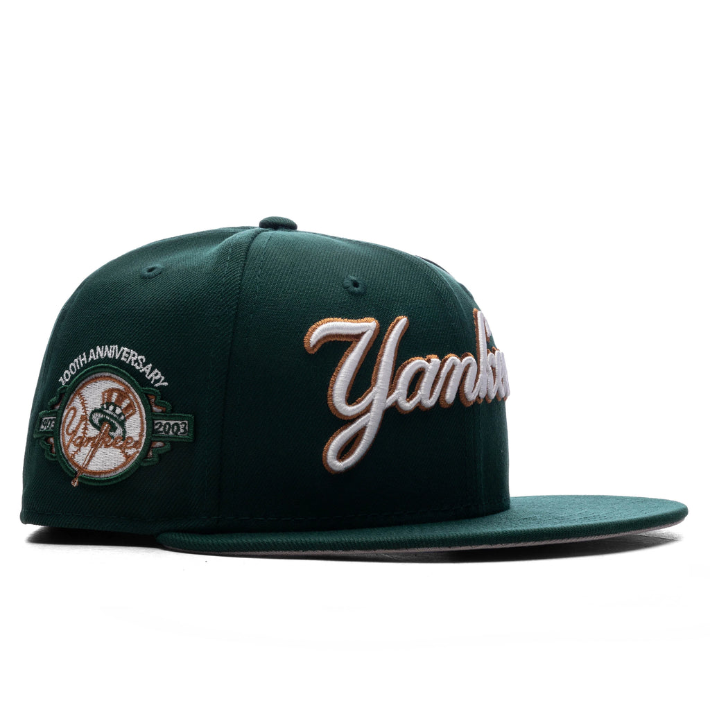 FEATURE x New Era 59FIFTY Fitted NY Yankees 100th Anniversary Dark Green