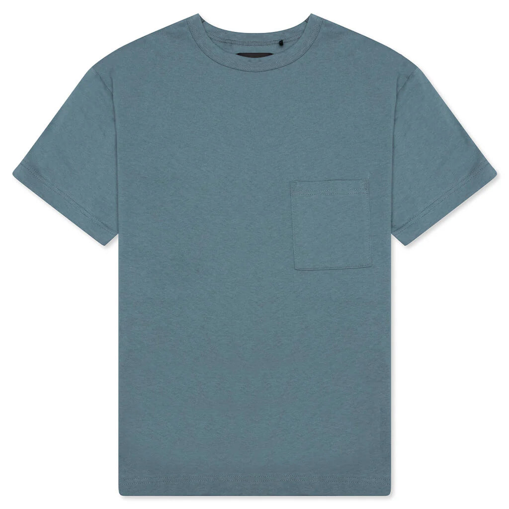 Jersey Braque Pocket Tee Pewter