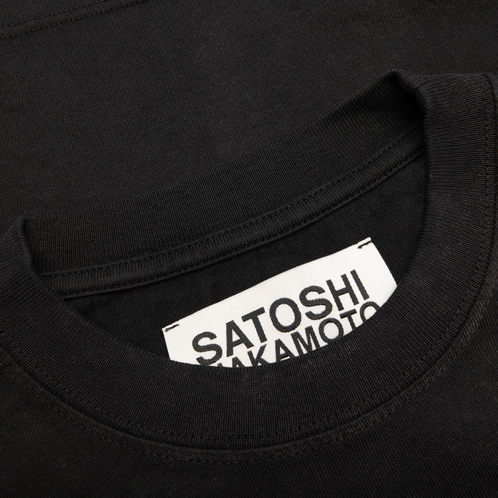 Smiley Tee Washed Black