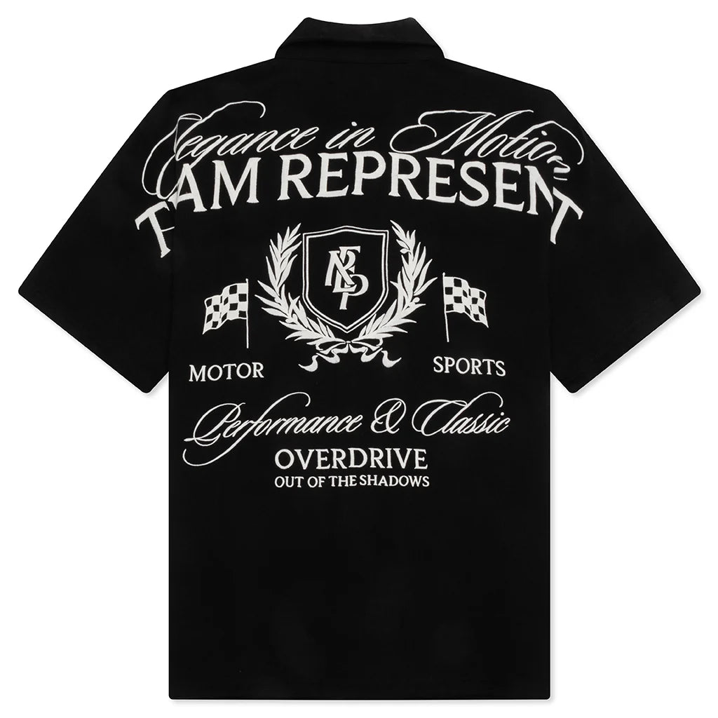 Crest Shirt Jet Black