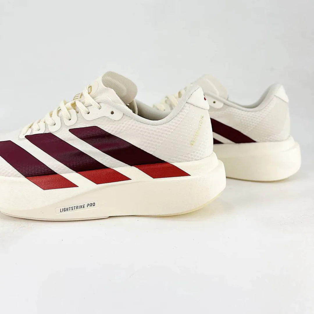 Adidas Adizero EVO SL Branco Bordô Vermelho