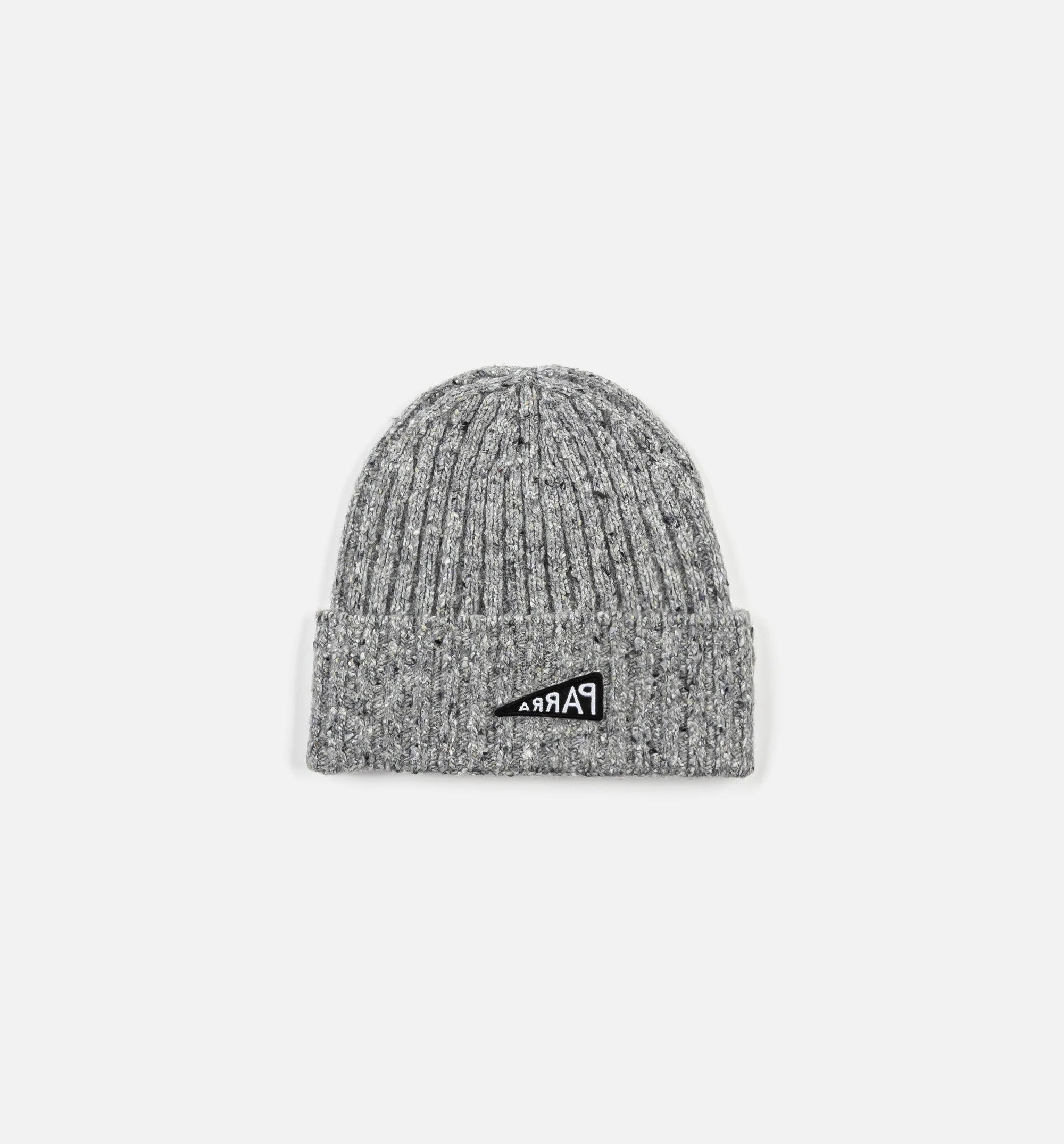 Reversed Flag Beanie Mens Hat Grey