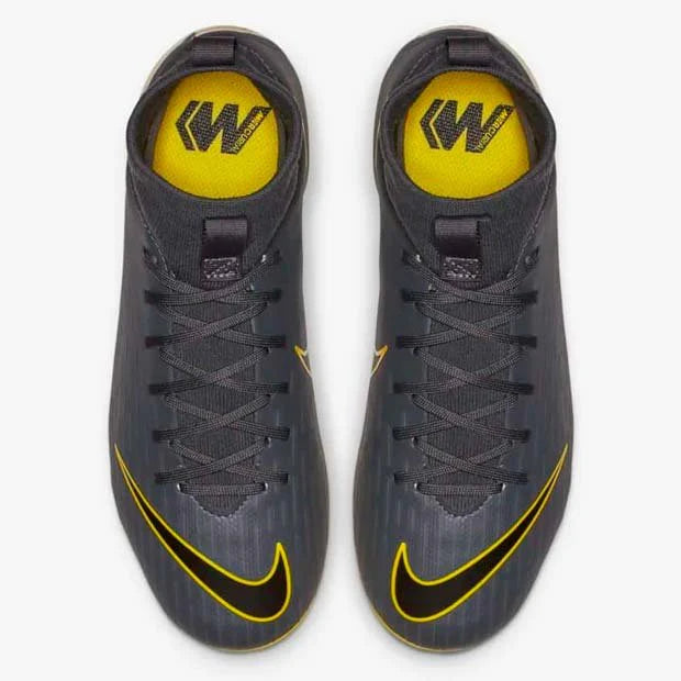 Nike Superfly 6 Academy FG Youth Soccer Cleats Dark Grey