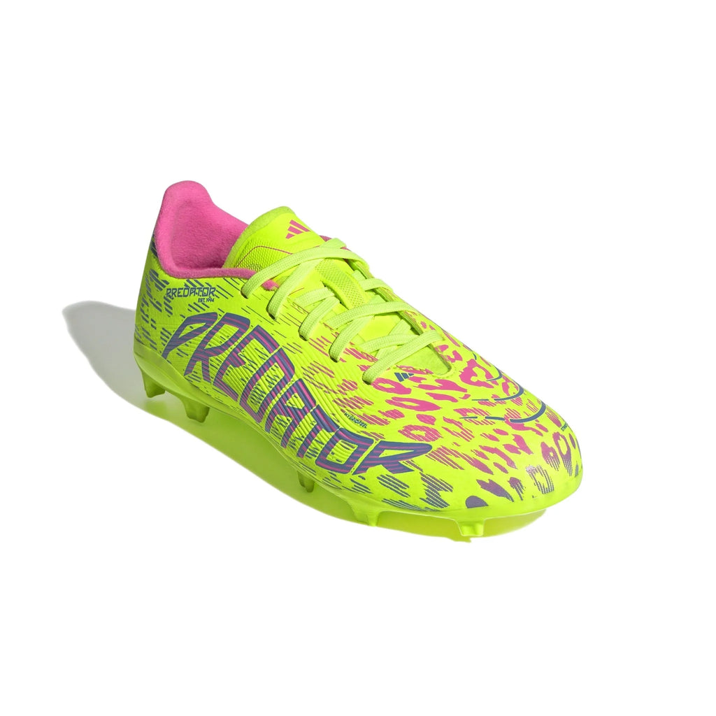 adidas Predator League Firm Multi Ground Boots Junior Lemon Blue