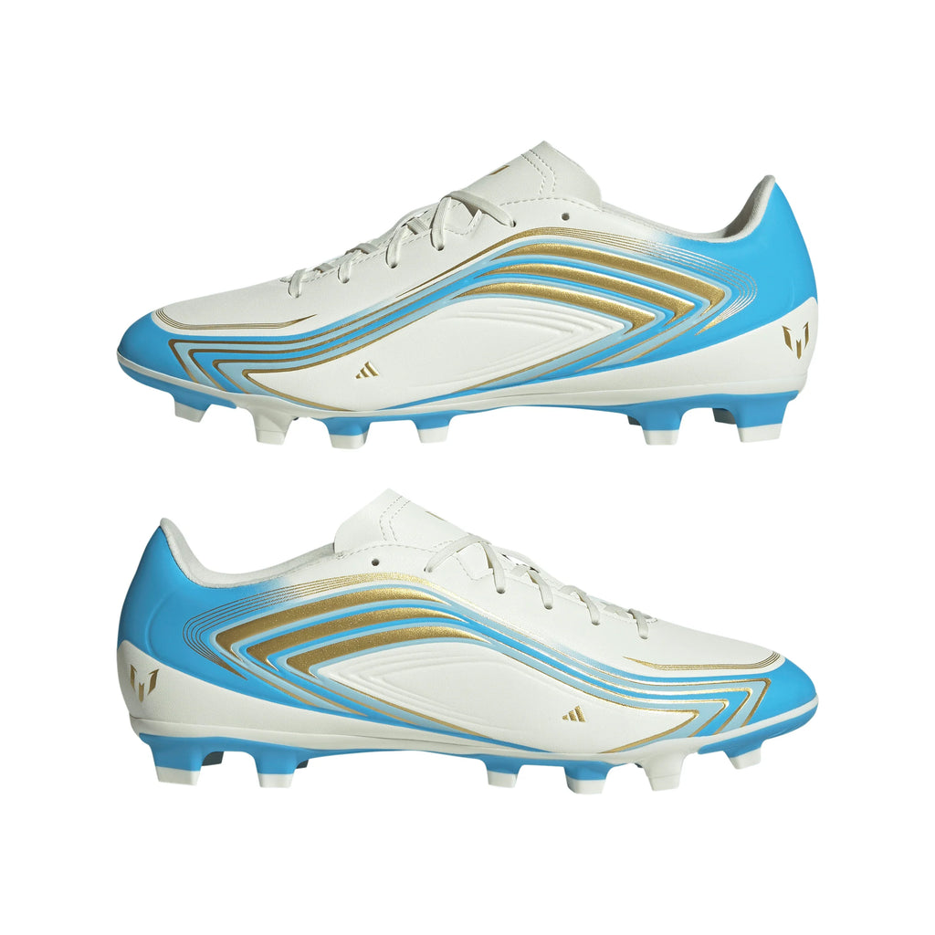 adidas F50 Messi Club FG MG Firm Ground Multi Ground Mens Soccer Cleats Blue