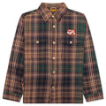 Check Shirt Brown