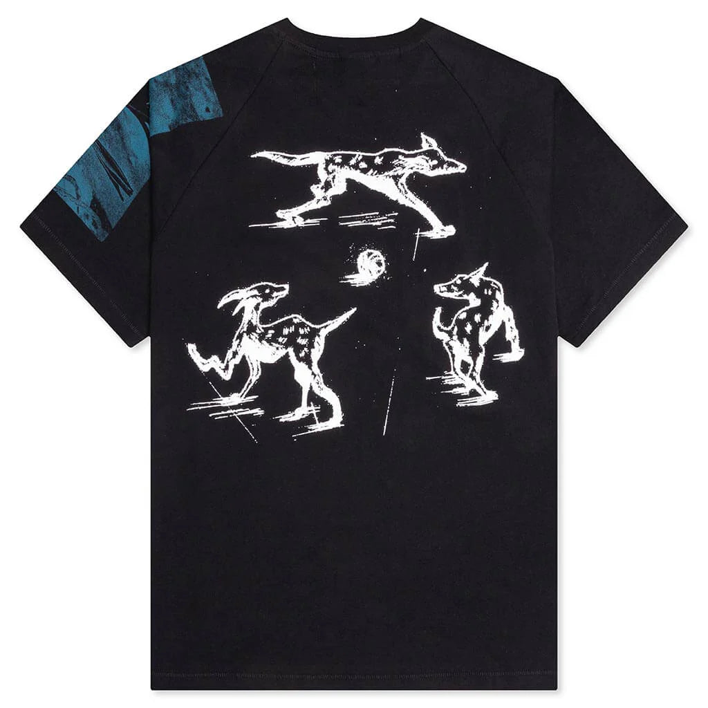 Test Print Tee Black