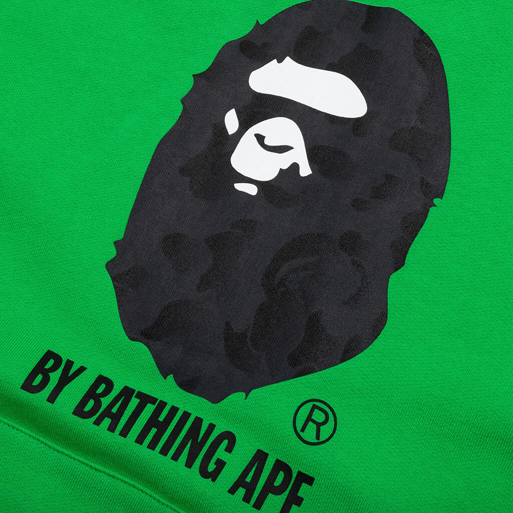 Ink Camo Pullover Hoodie Green