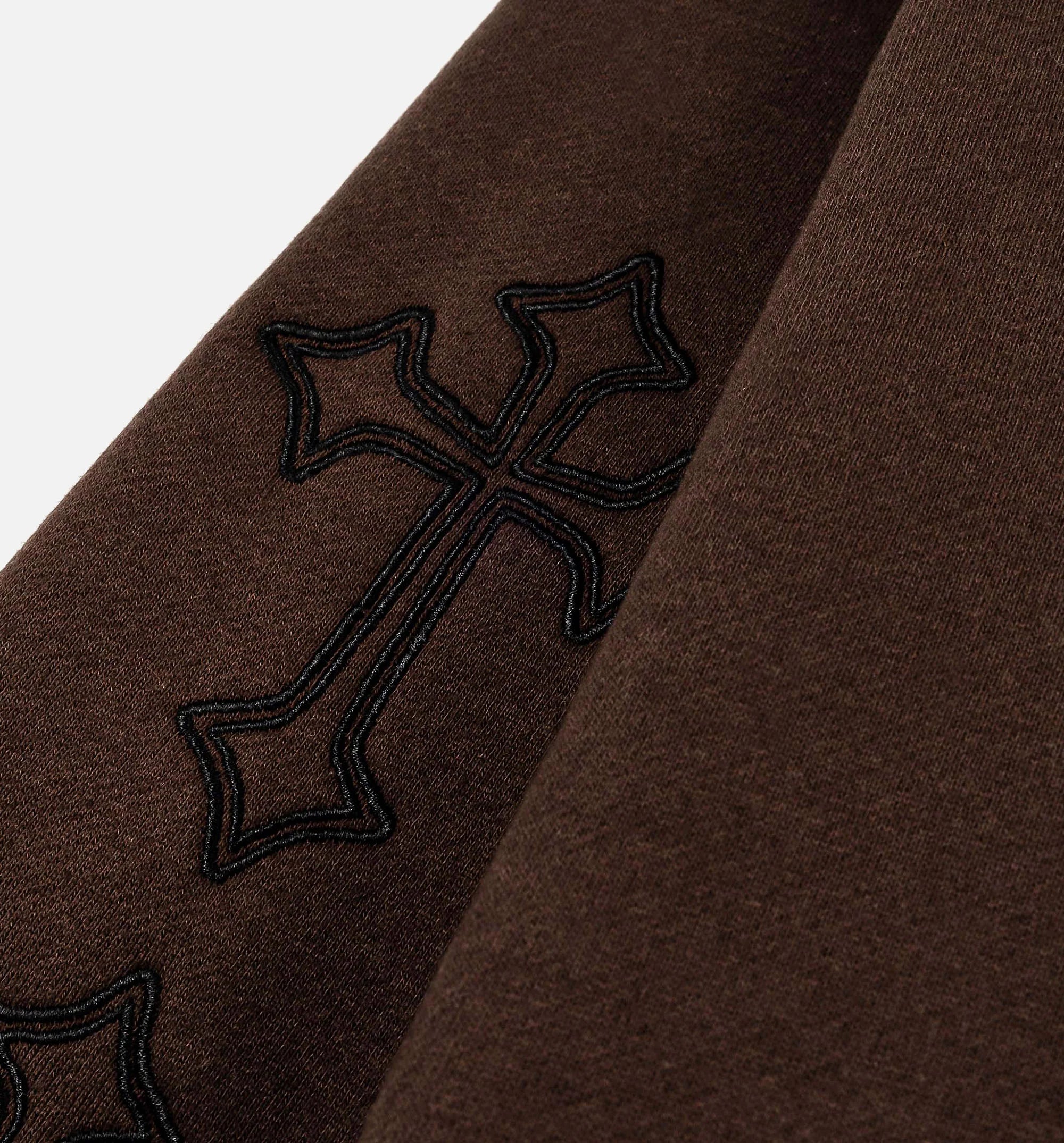 The Ultimate Sacrifice Zip Up Mens Hoodie Brown Black