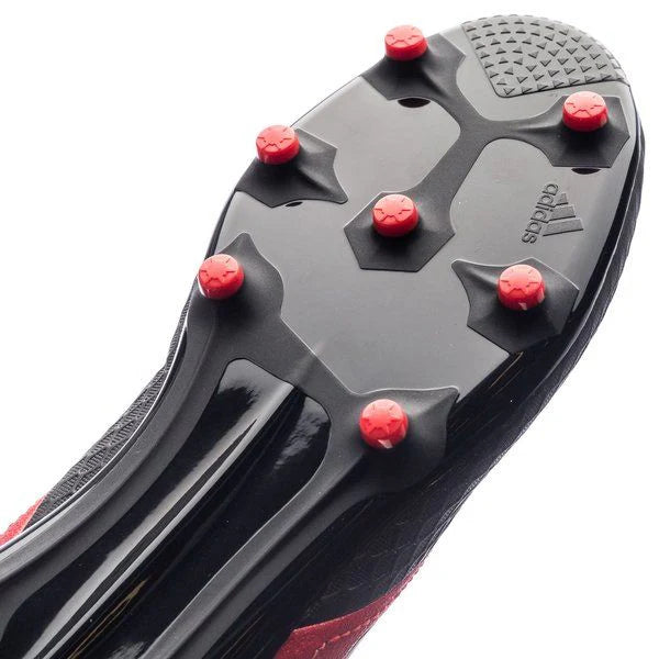 adidas ACE 173 FG J Youth Firm Ground Soccer Cleats Red Black White