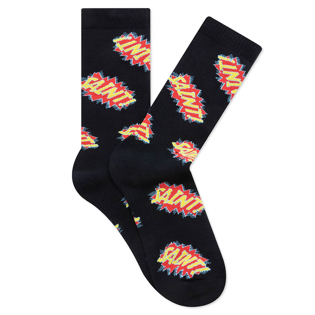 Pow Sock Black