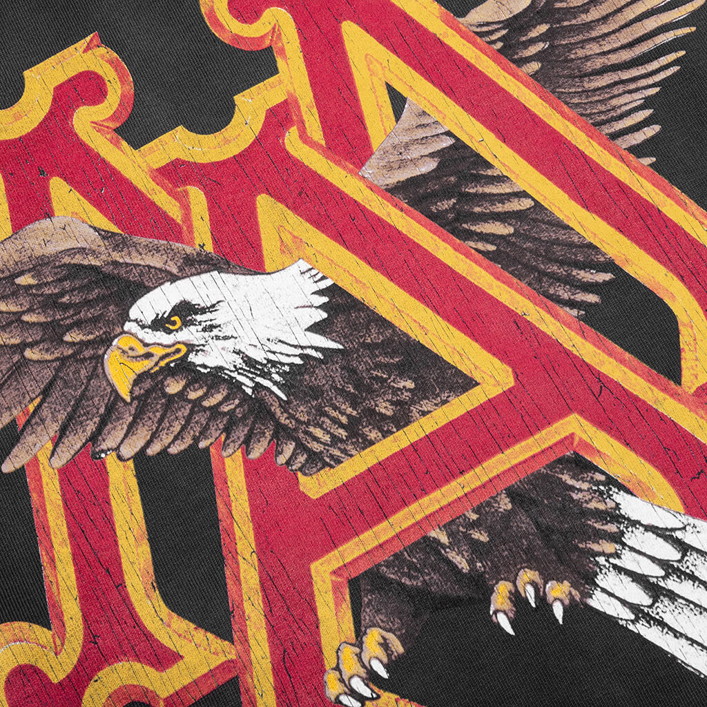 Vintage Ma Eagle Oversized Tee Black