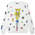 Down The Paradise Path Longsleeve White