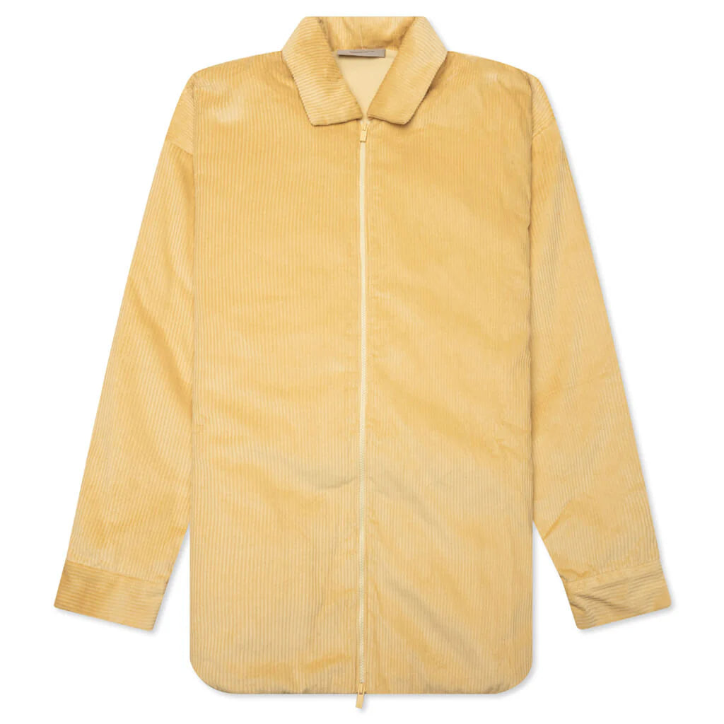 Corduroy Shirt Jacket Light Tuscan