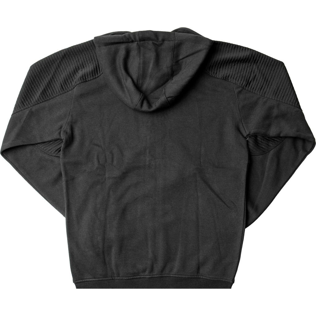 Sport Luxe Moto Mens Hoodie Black