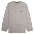Jersey Long Sleeve T Shirt Heather Gray