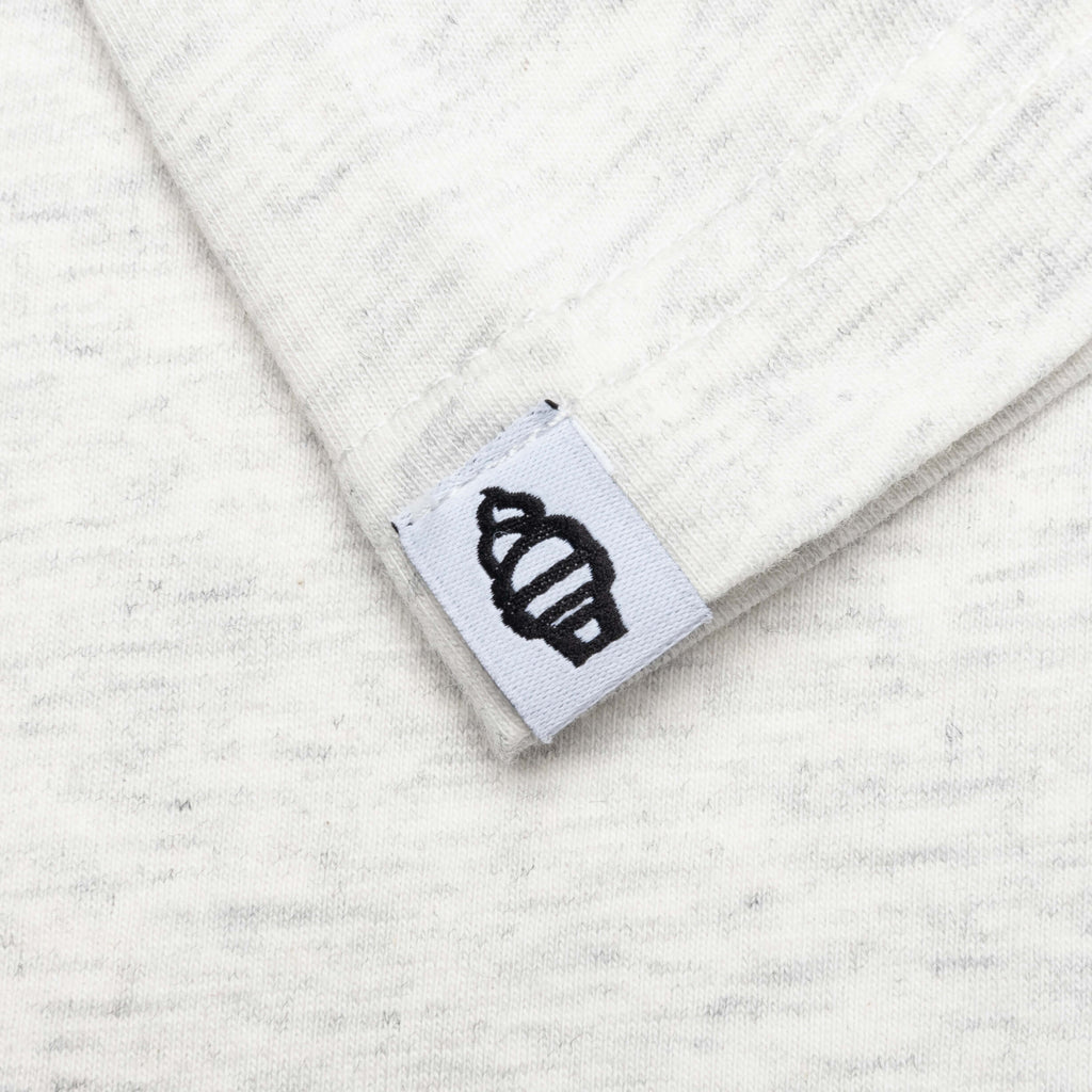 Fish Scale S S Knit Light Grey