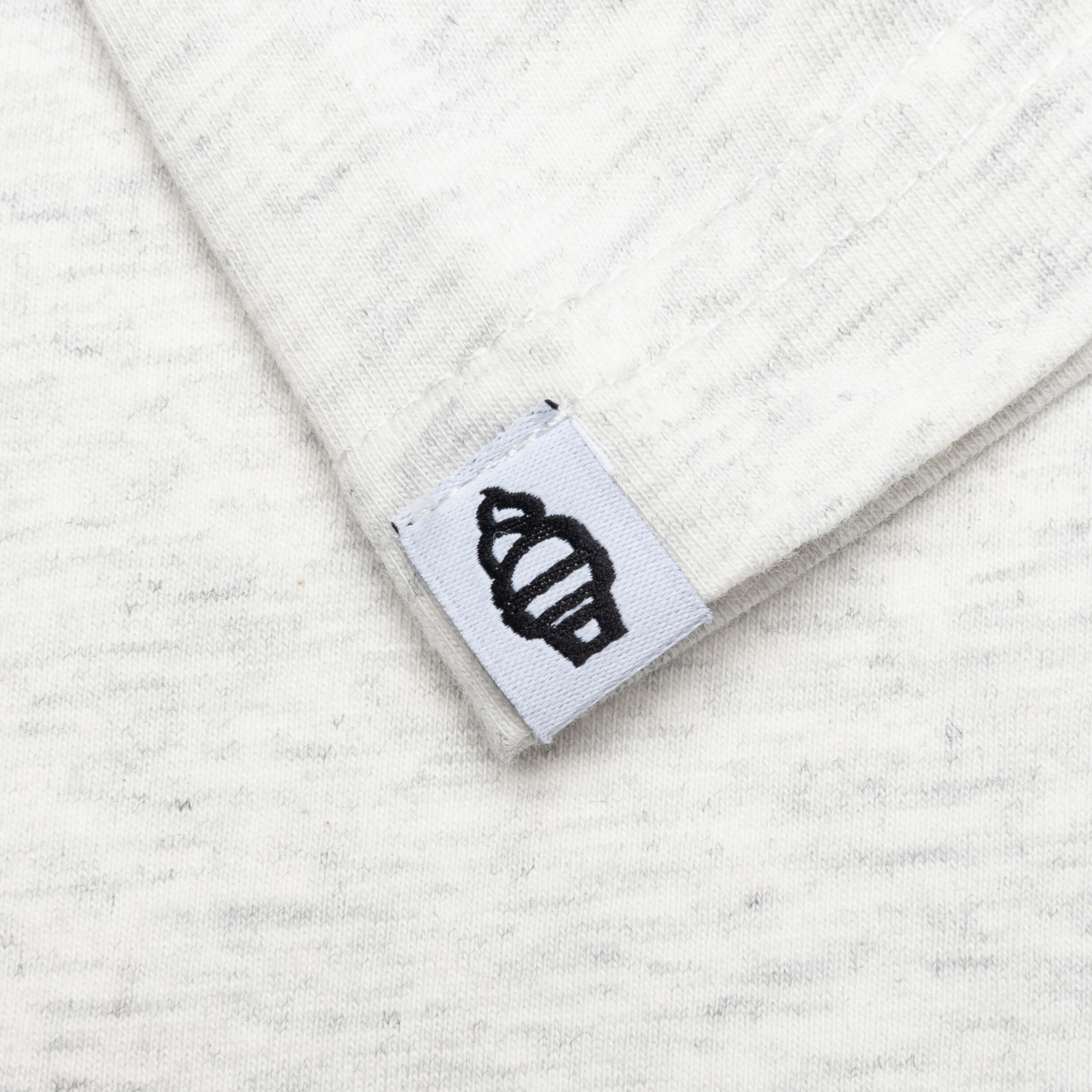 Fish Scale S S Knit Light Grey