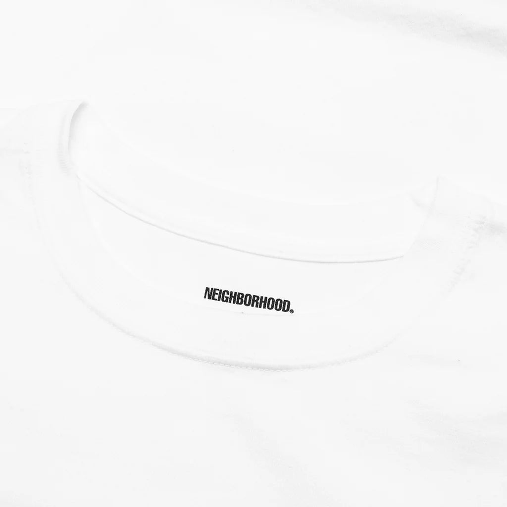 NH L S Tee 1 White