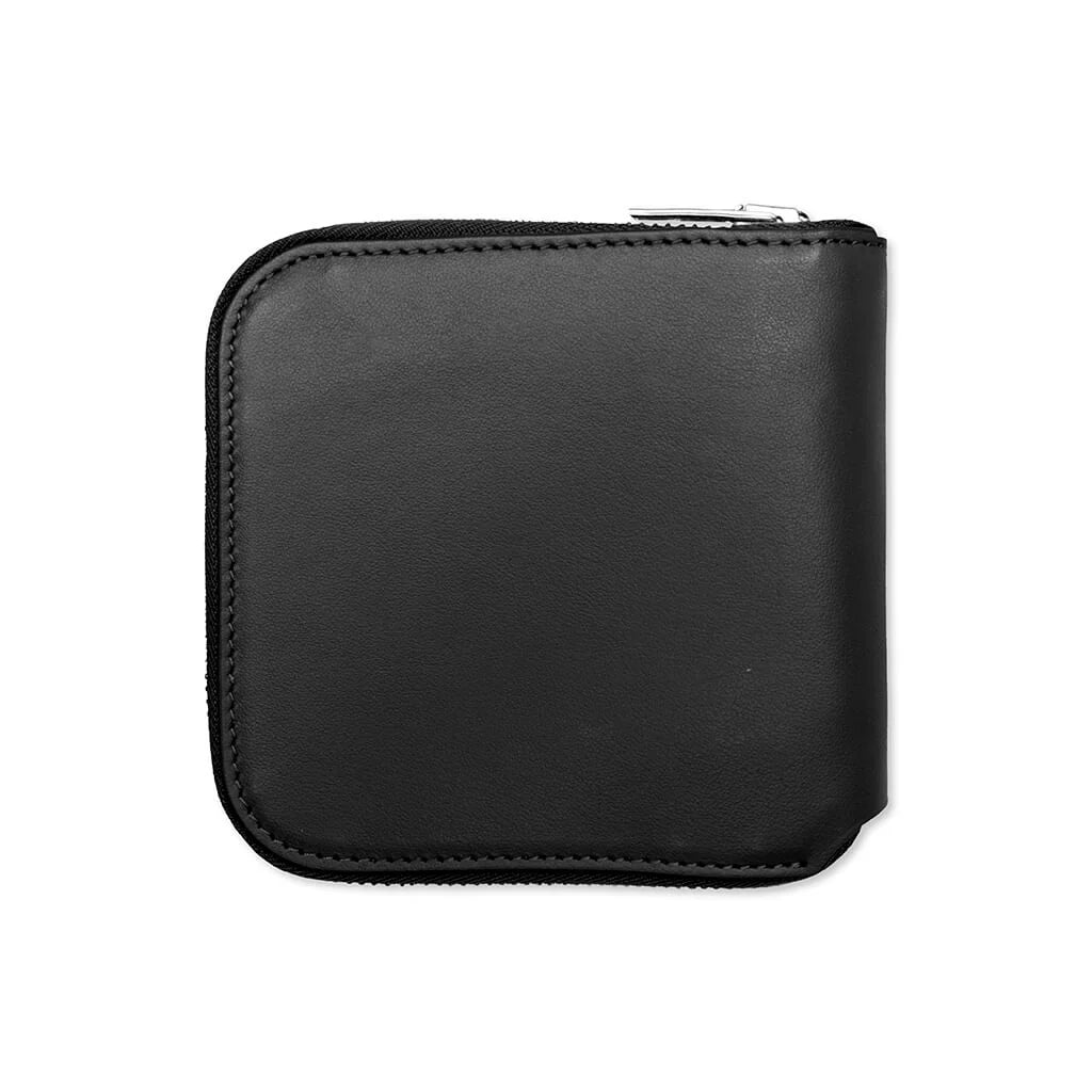 Zipped Wallet Black