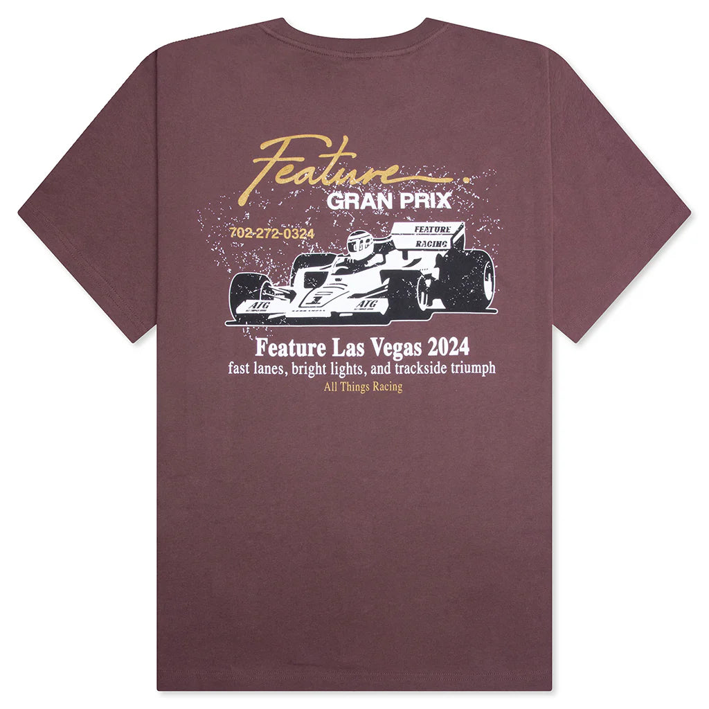 Trackside Tee Huckleberry