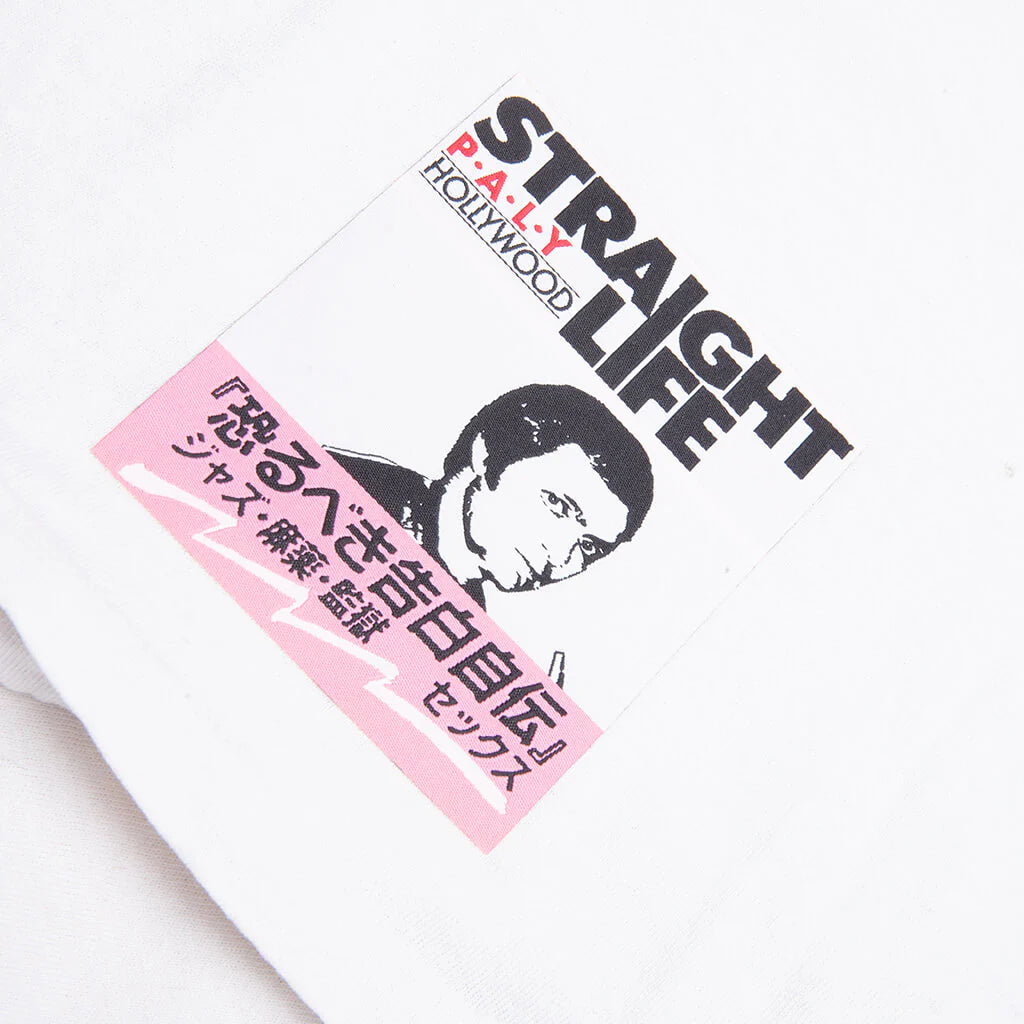 Straight Time Tee Cream