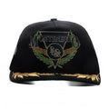 Montenegro Regatta Trucker Hat Black Navy Gold