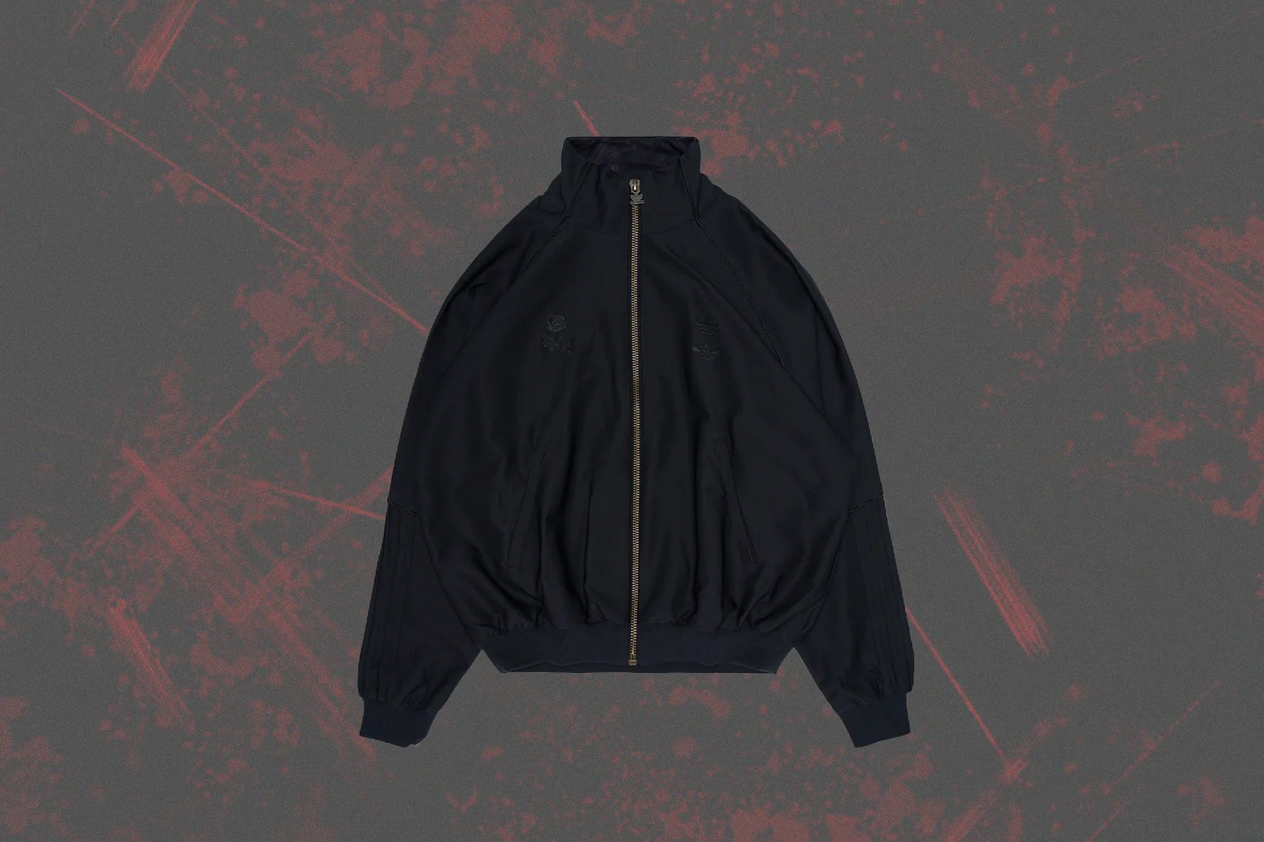 Adidas Originals x Willy Chavarria Twill Track Jacket Black