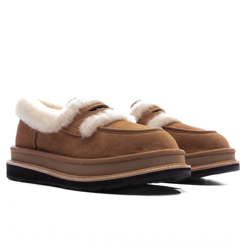 UGG x Sacai Womens Loafer Chestnut