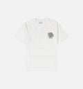 Flash Sheet Mens Short Sleeve Shirt Whte