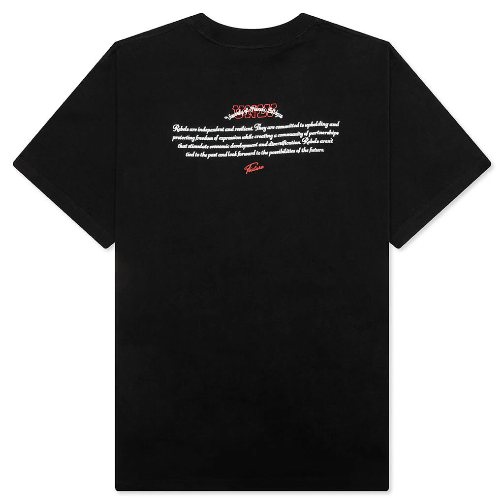 Feature x UNLV Chrome Rebels Tee Black