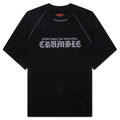 Crumble Heavyweight Raglan Black
