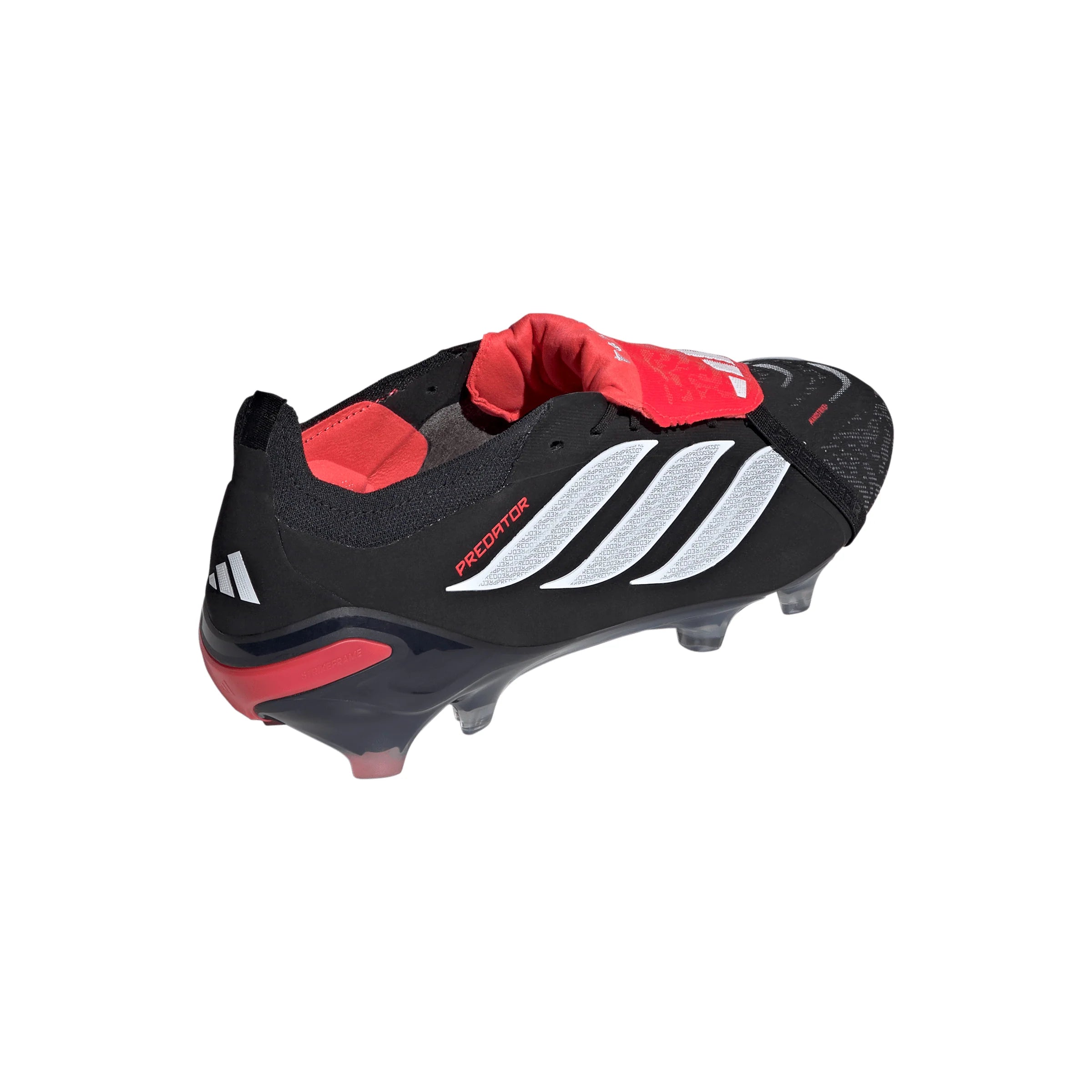 adidas Predator Elite Fold Over Tongue FG Firm Ground Mens Soccer Cleats Black White
