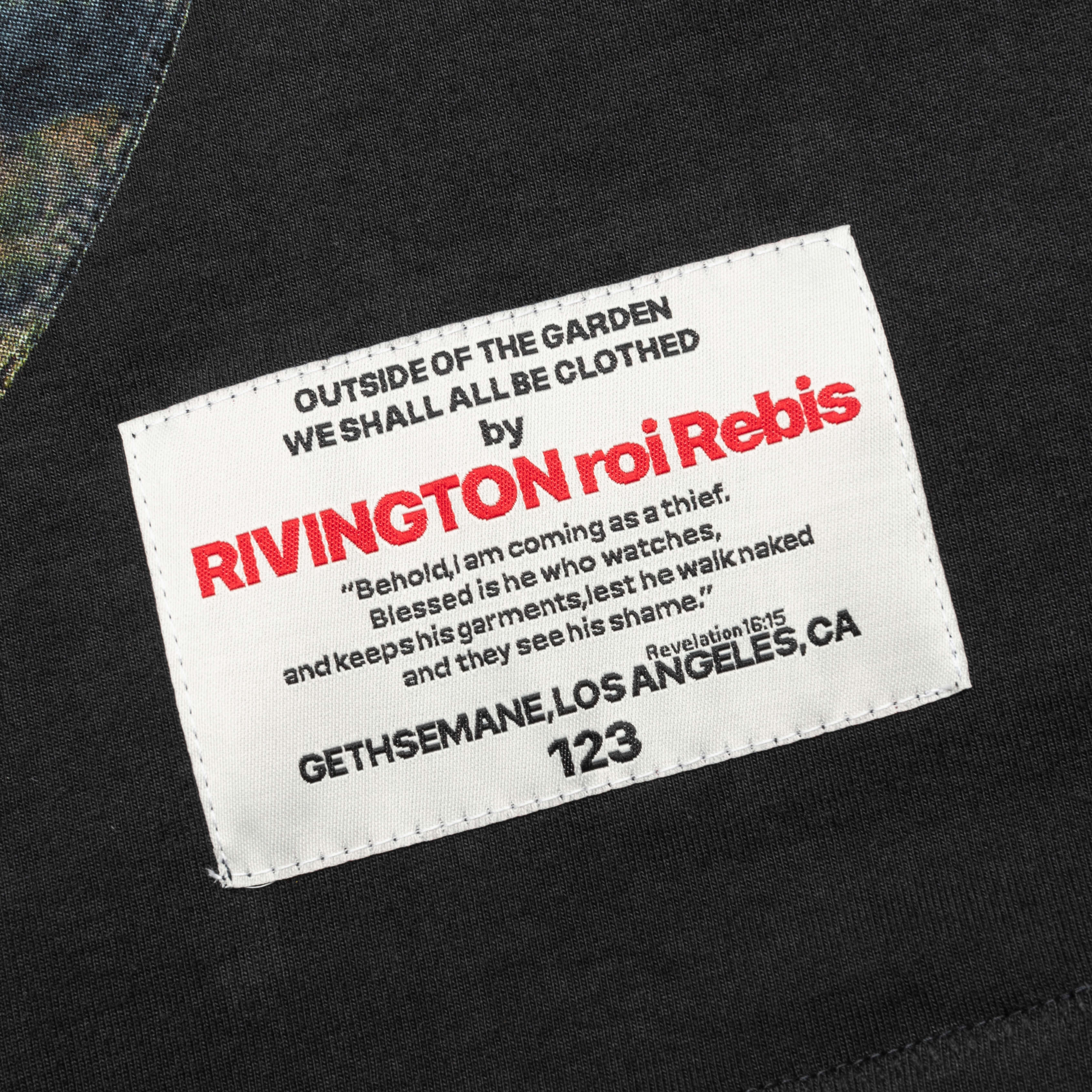 FW Paris Tee Vintage Black