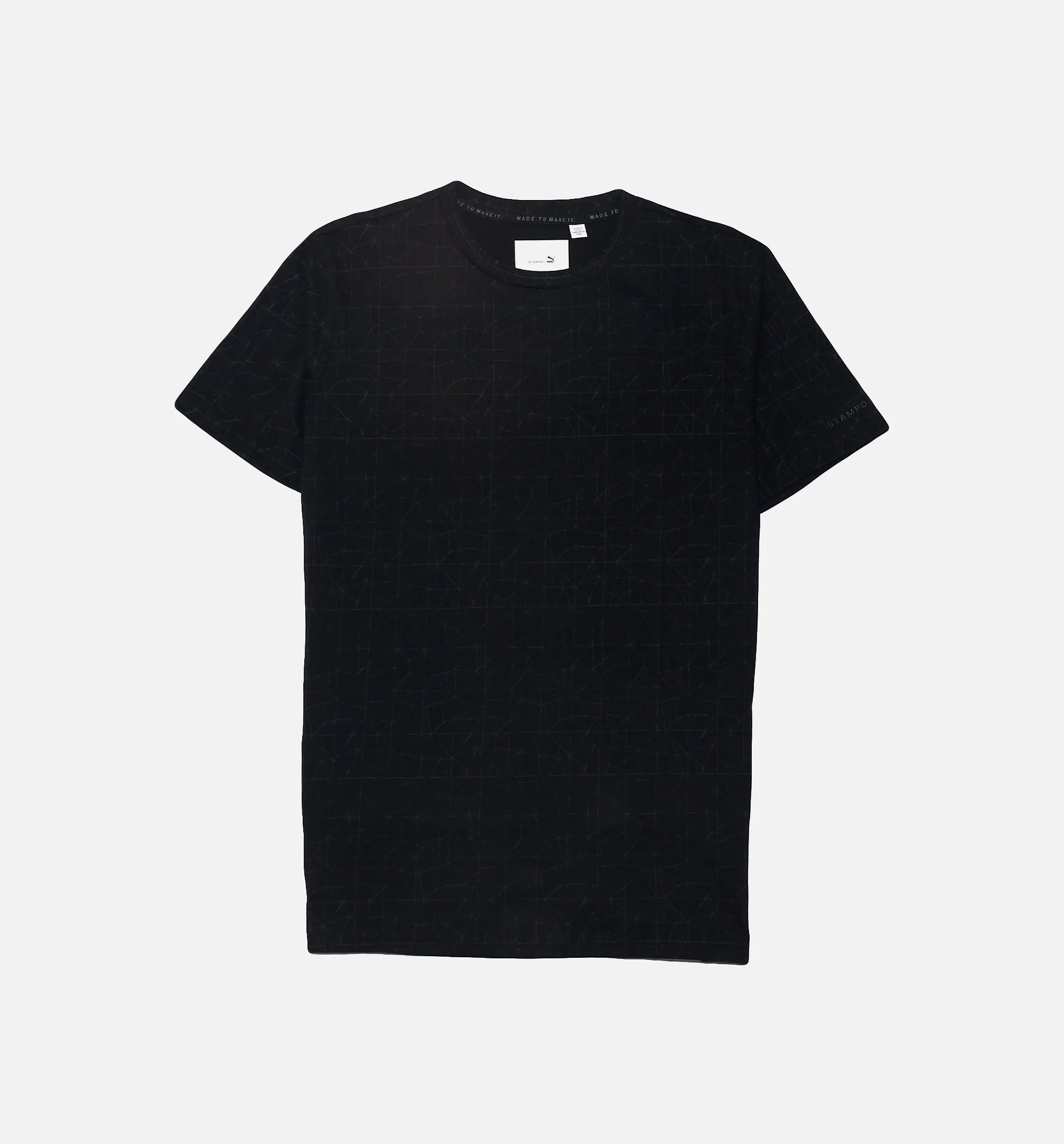 Stampd AOP Tee Mens T Shirt Black