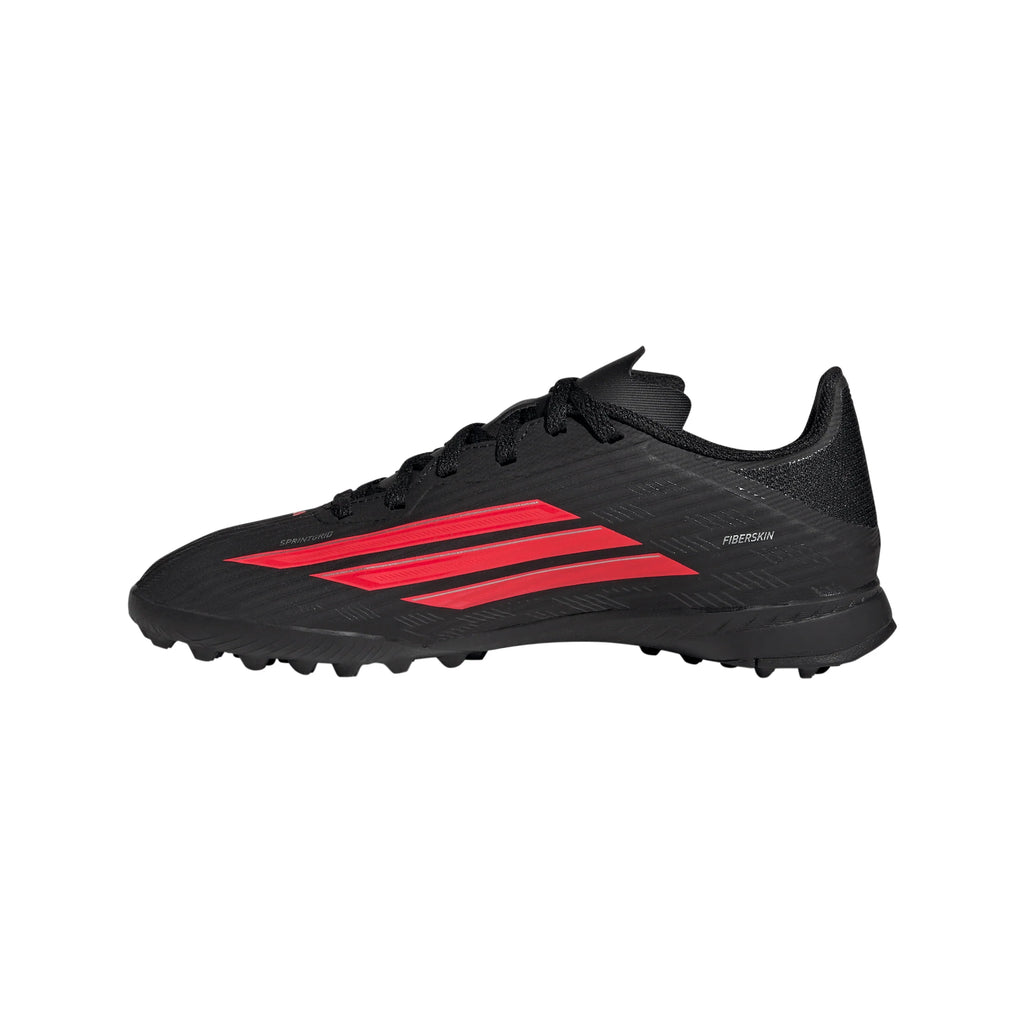 adidas F50 League TF Turf Youth Soccer Cleats Black Red