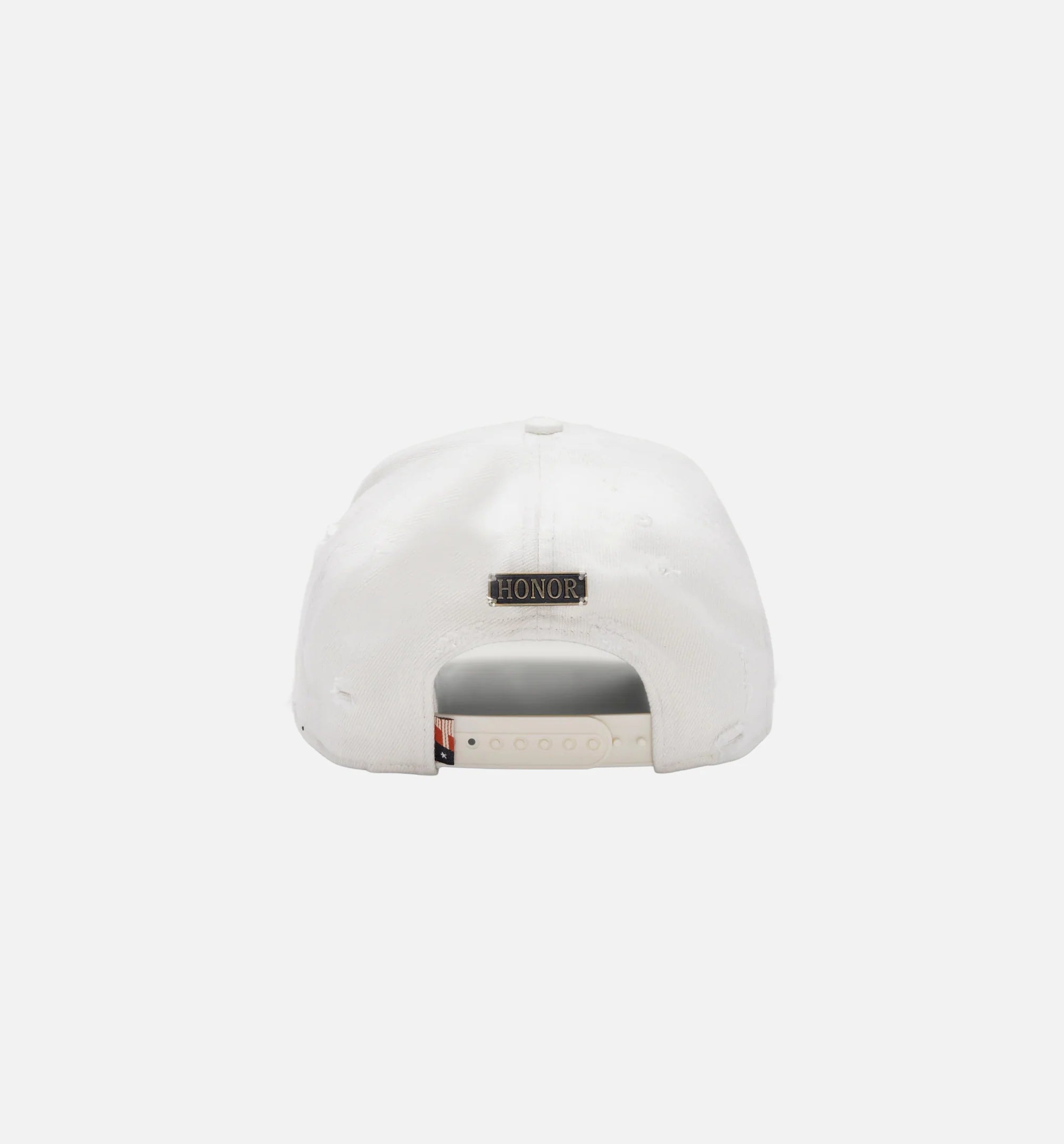 Transparency Cap Mens Hat White Yellow