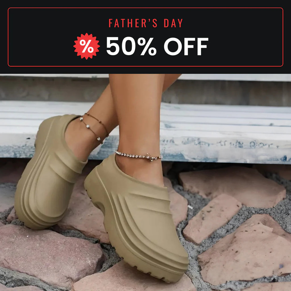 Waterproof Slip On Clogs with Arch Support Lightweight All Day Comfort Shoes