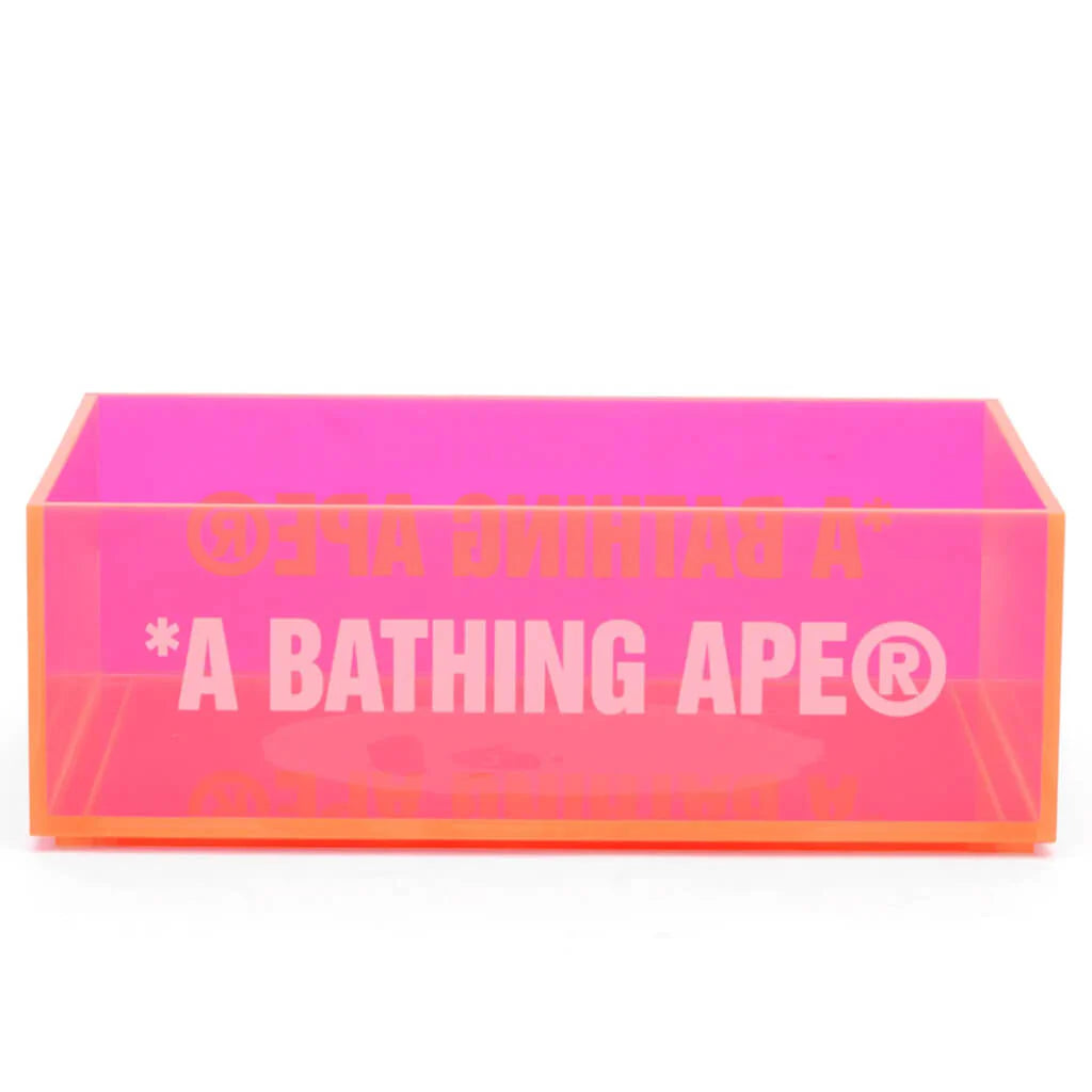 BAPE Stacking Acrylic Case Pink