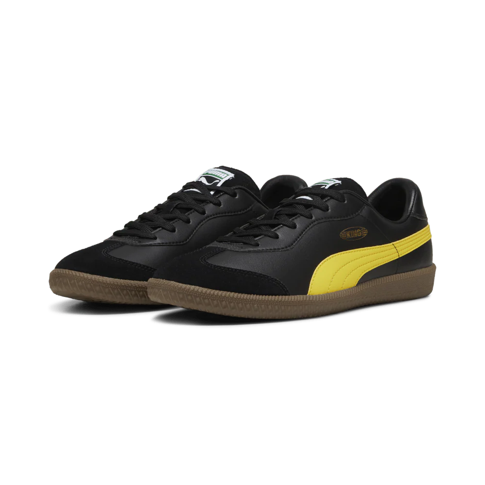 PUMA King 21 IT Black Pele Yellow