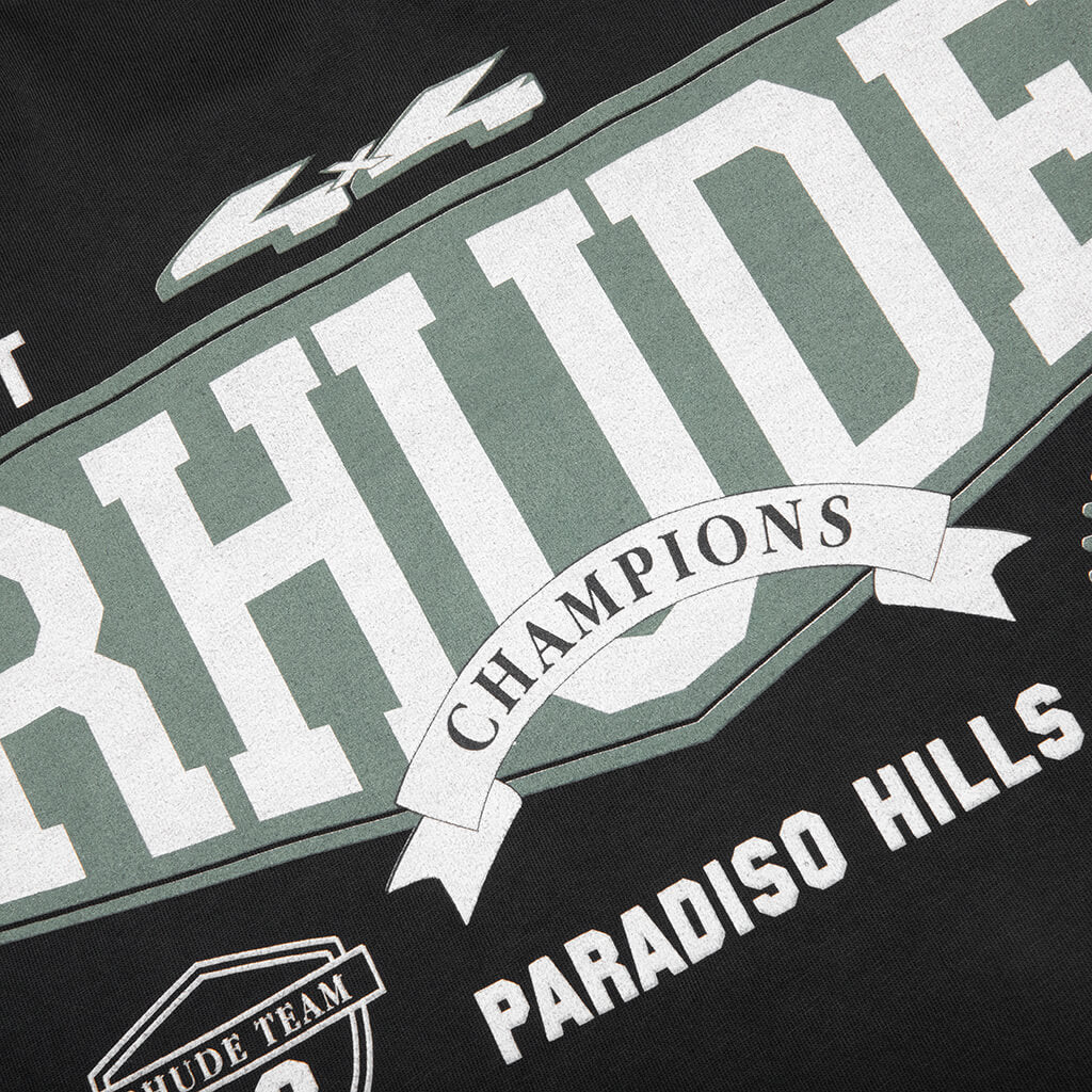 Rhude 4x4 L S Tee Vintage Black