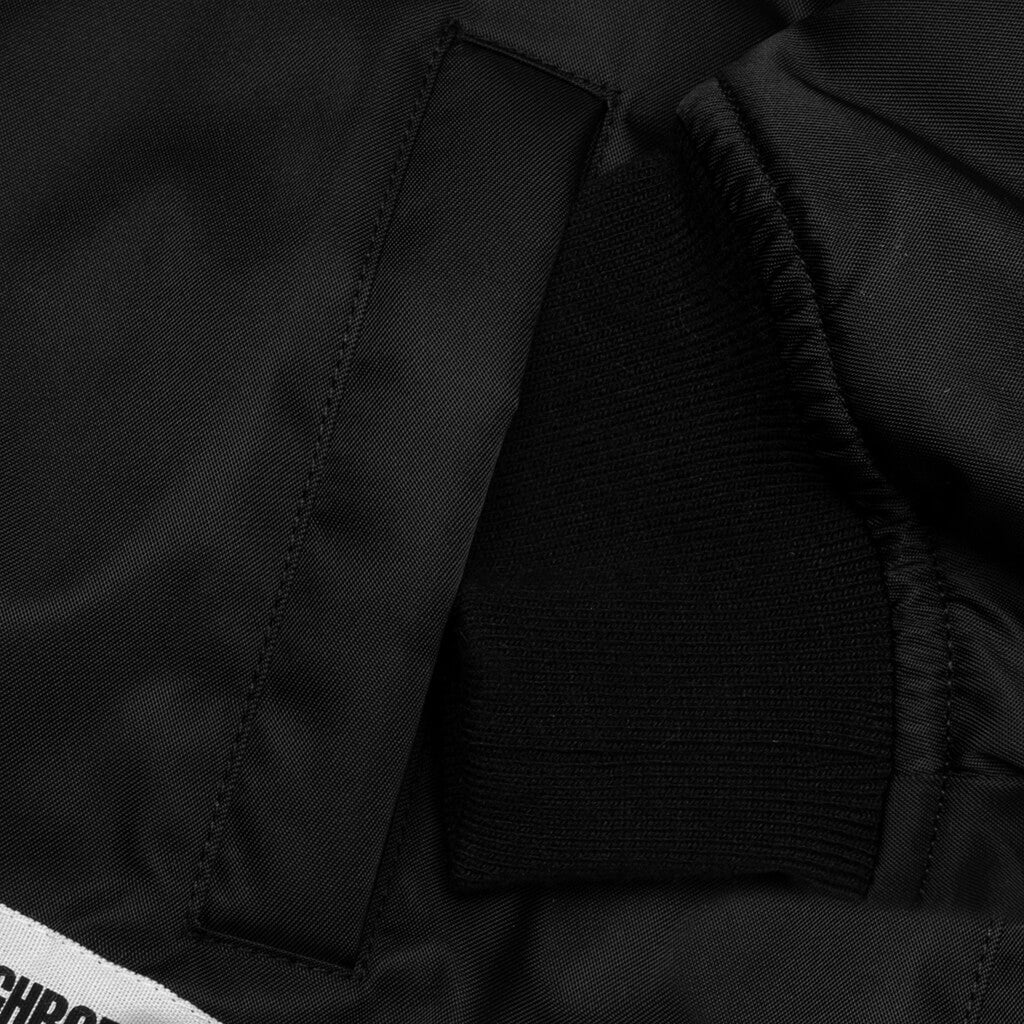 Kids OT Baseball Jacket Black