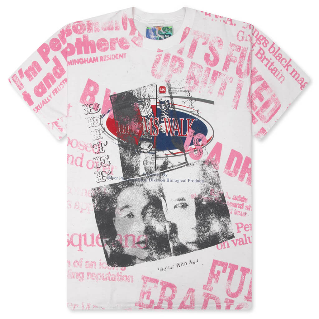 Eradica All Over Print Tee White