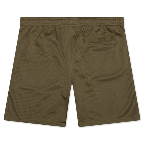 Mesh Basic Shorts Olive
