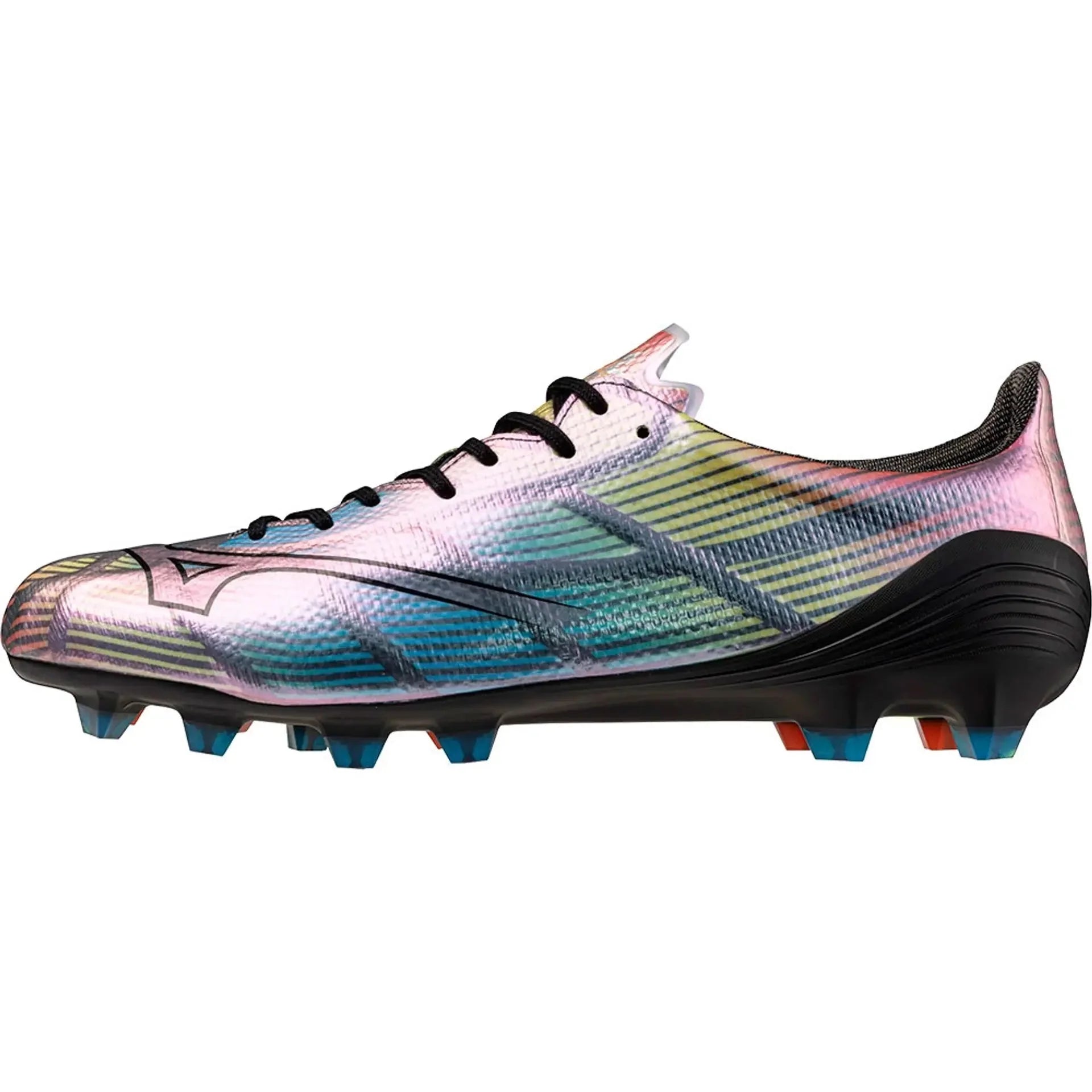 Mizuno Alpha II Japan FG Firm Ground Black Iridescent