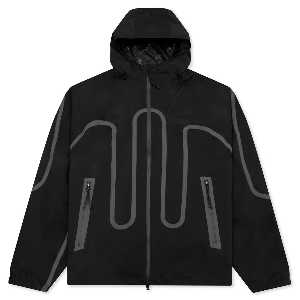 On x IKON Waterproof Jacket Black