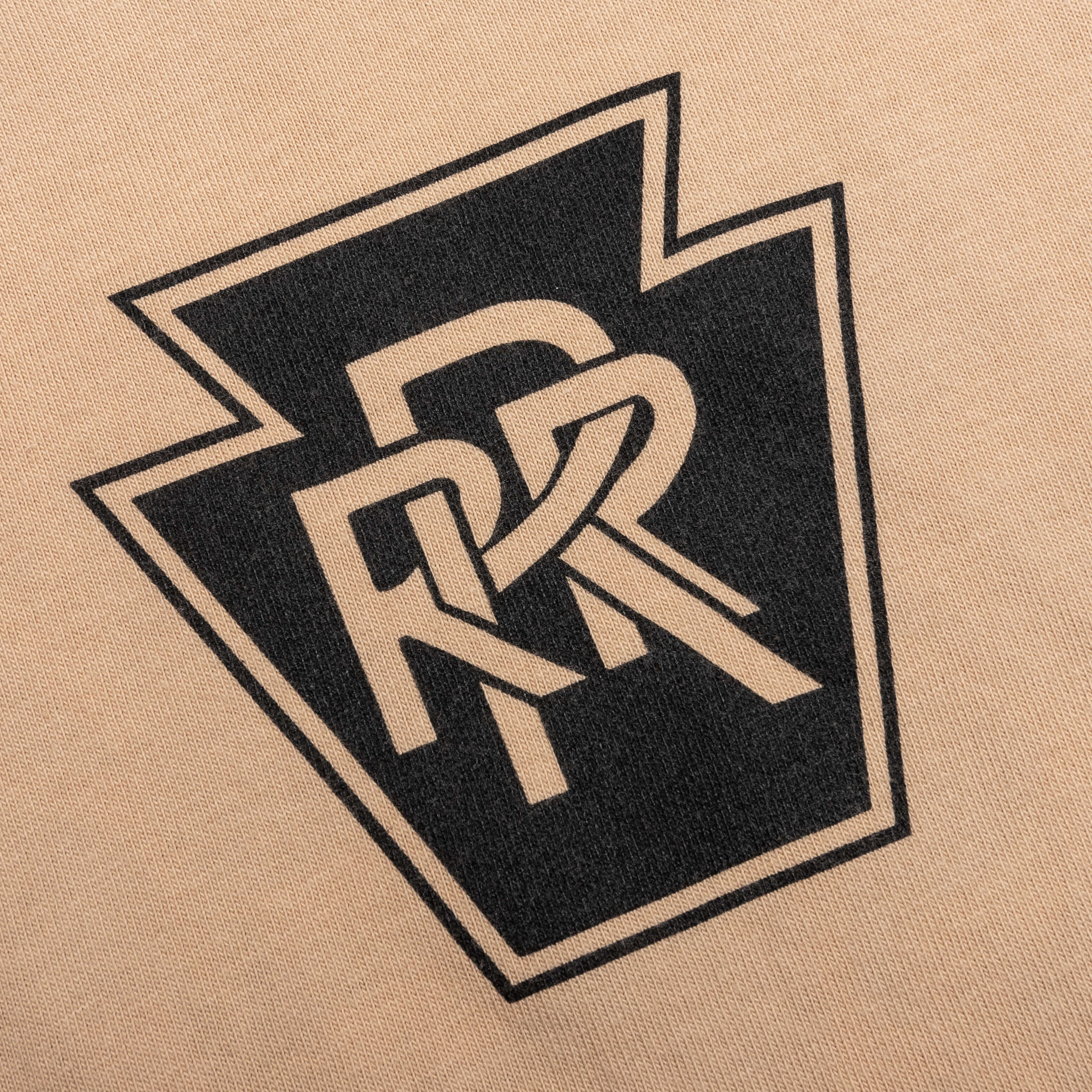 Triple R Contrast L S Tee Khaki Black