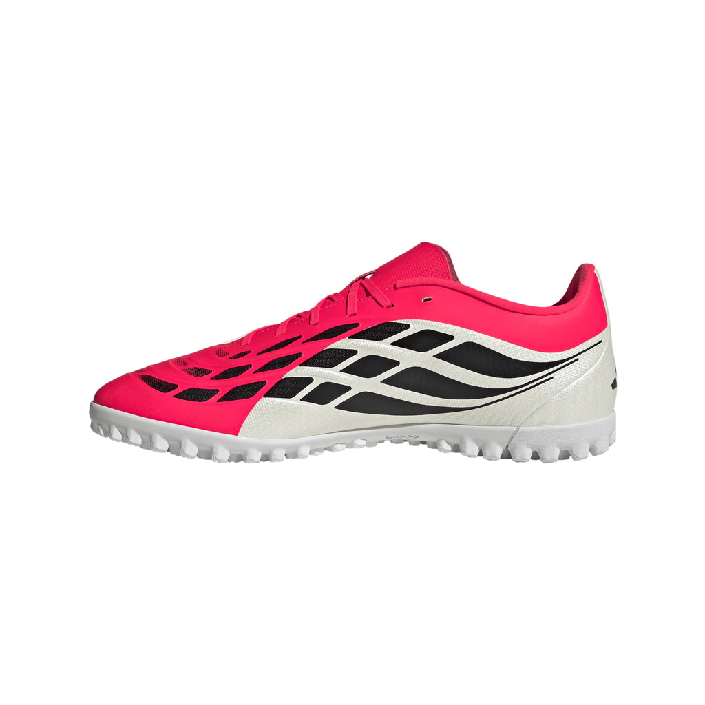 adidas Predator Club TF Turf Mens Soccer Cleats Red Black White